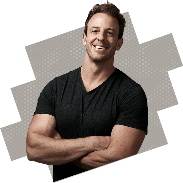 fit man laughing