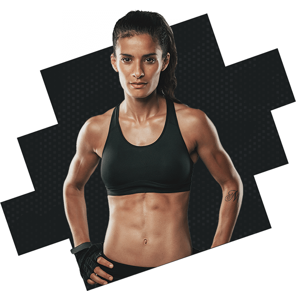 fit woman posing